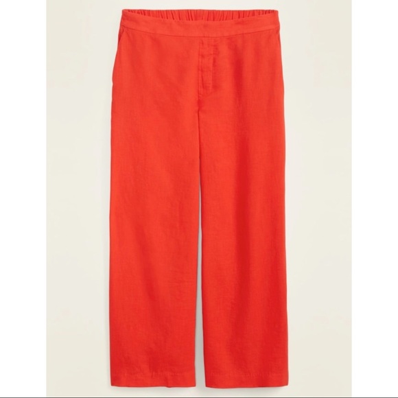 Old Navy Pants - High-Waisted Pull-On Culottes Pants (NWT)